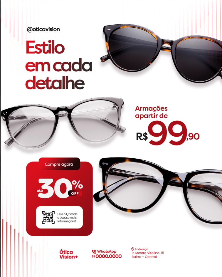 Estilo em cada detalhe