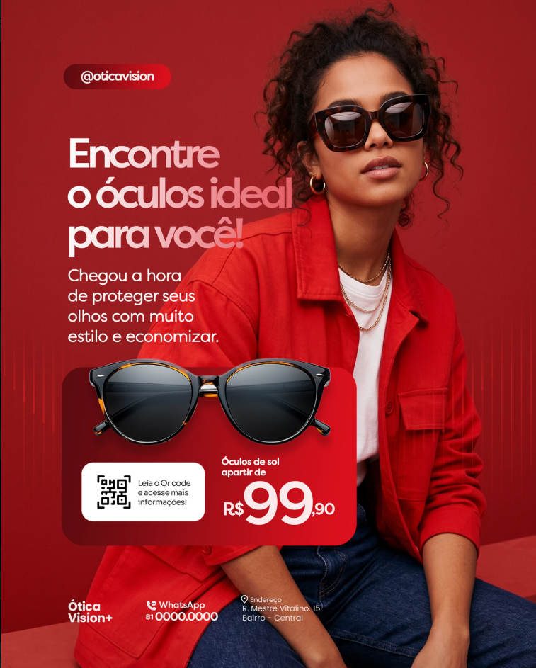 Óculos ideal para você