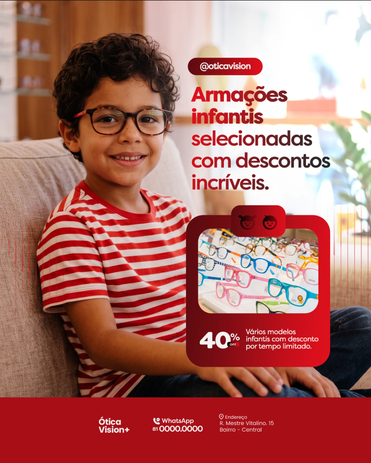 Armações infantis